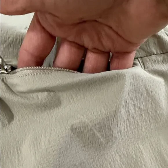 Athleta Tan Drawstring Joggers Size 4 - Picture 13 of 13